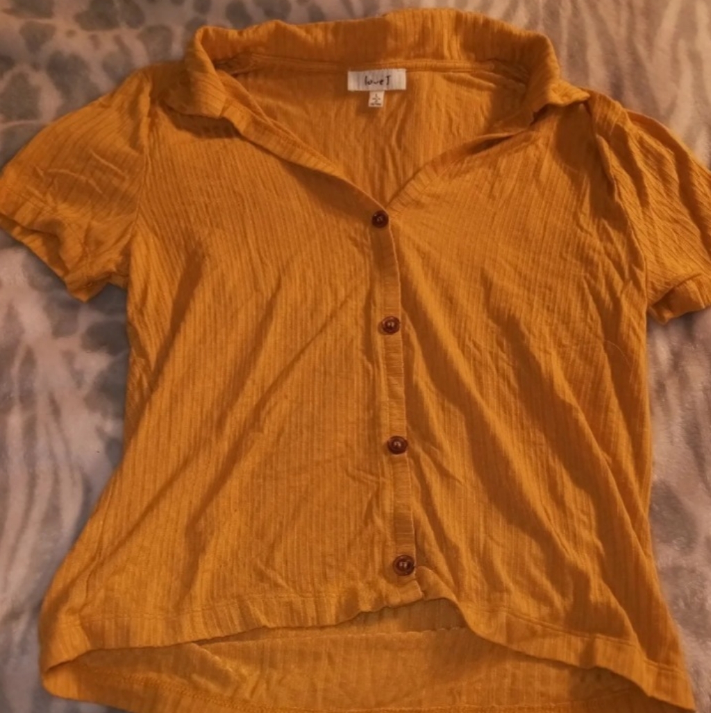 Super Soft Button-Front Top
